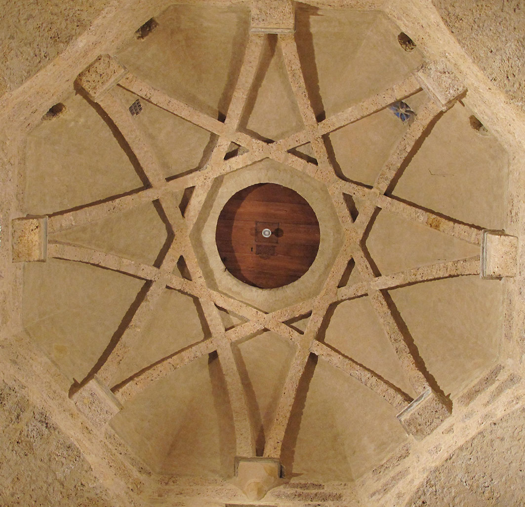 Ceiling of Hopital Saint Blaise